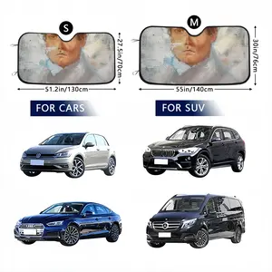 Small Talk Car Windshield Sunshade