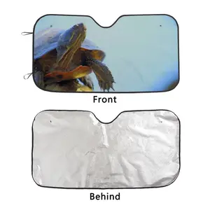 Proud Turtle - Southern Ontario Canada Car Windshield Sunshade