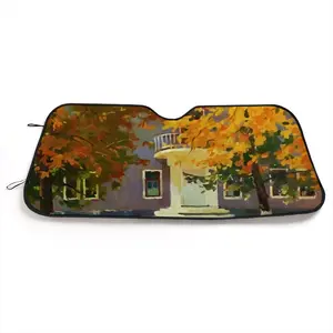 Autumn Day In Svitlovodsk Car Windshield Sunshade