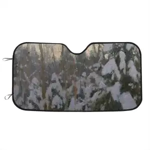 Epiphany Frosts Car Windshield Sunshade