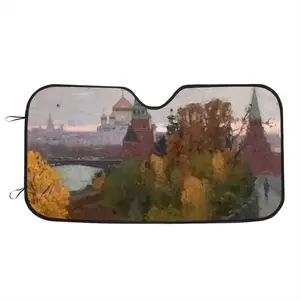 Autumn In The Kremlin Car Windshield Sunshade