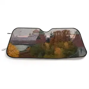 Autumn In The Kremlin Car Windshield Sunshade