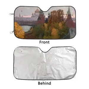 Autumn In The Kremlin Car Windshield Sunshade