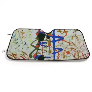 Chatting For Fun Car Windshield Sunshade