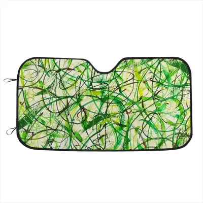 Go Green Car Windshield Sunshade