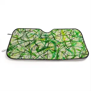 Go Green Car Windshield Sunshade