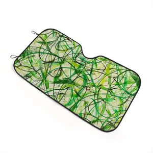 Go Green Car Windshield Sunshade