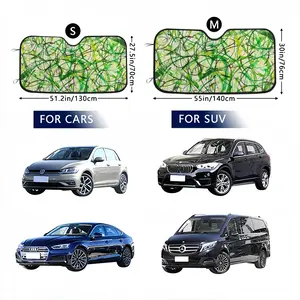 Go Green Car Windshield Sunshade