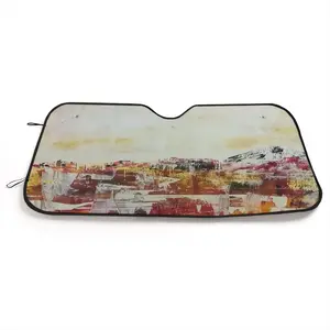 Magmatic Fields Car Windshield Sunshade