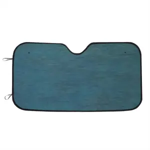 Aqua Blue Car Windshield Sunshade