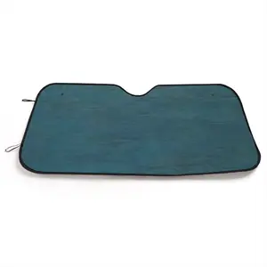 Aqua Blue Car Windshield Sunshade