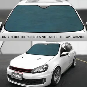 Aqua Blue Car Windshield Sunshade