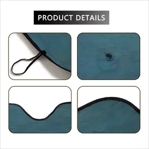 Aqua Blue Car Windshield Sunshade