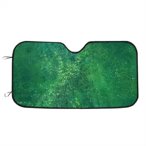 Shades Of Green Car Windshield Sunshade