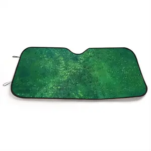 Shades Of Green Car Windshield Sunshade