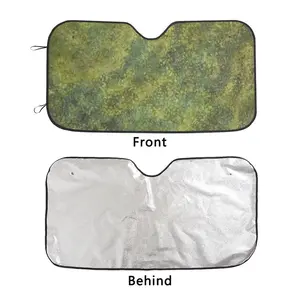 Hammered Green Car Windshield Sunshade