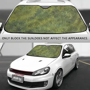 Hammered Green Car Windshield Sunshade