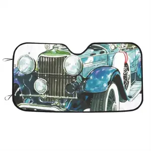 Vintage Beauty Car Windshield Sunshade