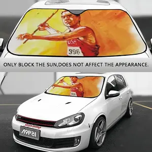 Spear Of Courage Car Windshield Sunshade