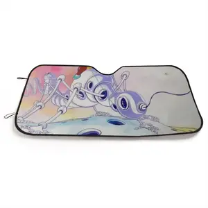 Ant Android Car Windshield Sunshade