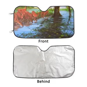 Thirst Quencher Car Windshield Sunshade