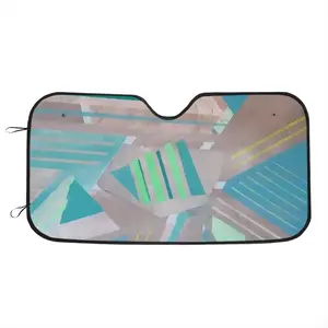 Romantic Streets Car Windshield Sunshade