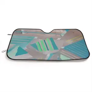 Romantic Streets Car Windshield Sunshade