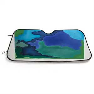 Shoreline Car Windshield Sunshade