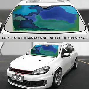 Shoreline Car Windshield Sunshade