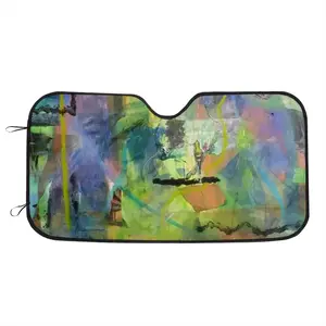 Hummingbird 9 Car Windshield Sunshade