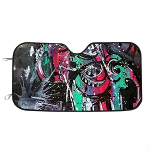 Festival Of Color Car Windshield Sunshade