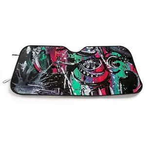 Festival Of Color Car Windshield Sunshade