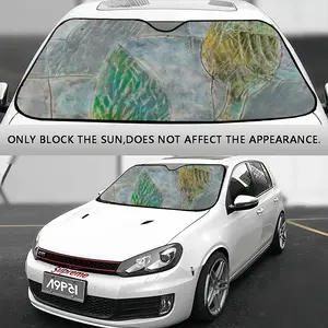 Shrubbery Car Windshield Sunshade