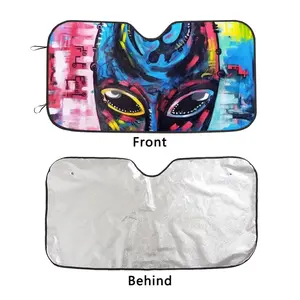 Beauty Of The Gyenyame Mask Car Windshield Sunshade