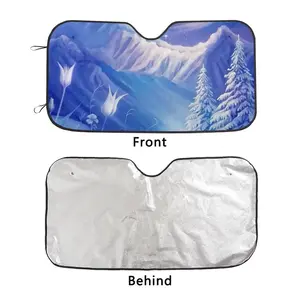 Winter Miracle Car Windshield Sunshade