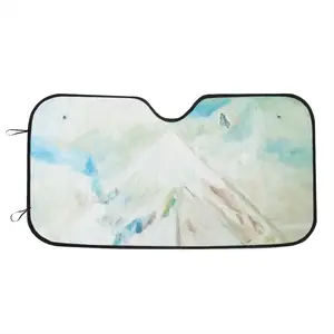 City In The Clouds Car Windshield Sunshade