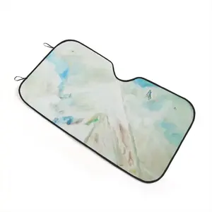 City In The Clouds Car Windshield Sunshade