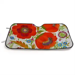 Summer Is Coming Car Windshield Sunshade