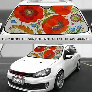 Summer Is Coming Car Windshield Sunshade