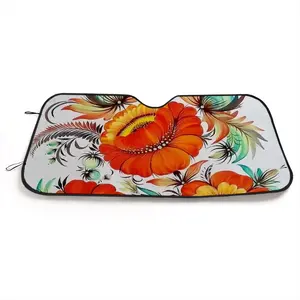 Living And Loving Car Windshield Sunshade