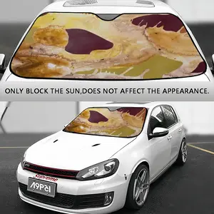 Barbary Ostrich Car Windshield Sunshade