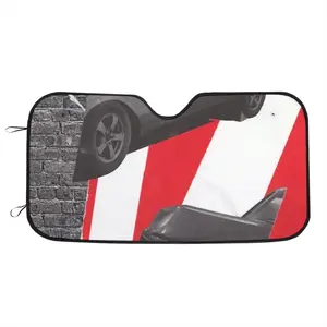 Accident Collage Car Windshield Sunshade