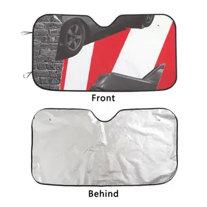 Accident Collage Car Windshield Sunshade