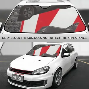 Accident Collage Car Windshield Sunshade