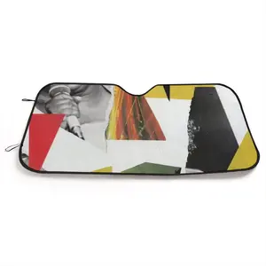 Singer Collage Car Windshield Sunshade