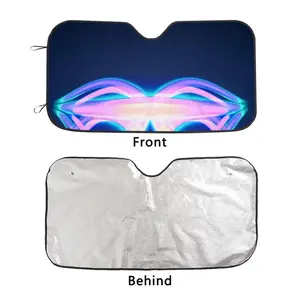 Eye Space Love Car Windshield Sunshade