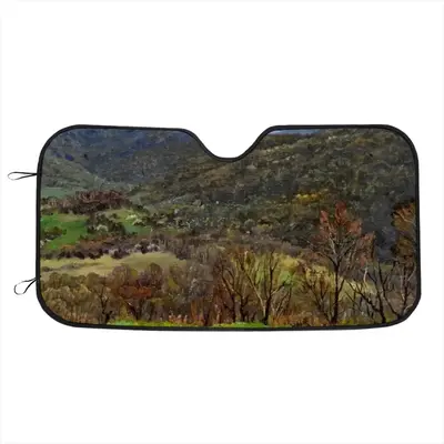 Mountain View Car Windshield Sunshade