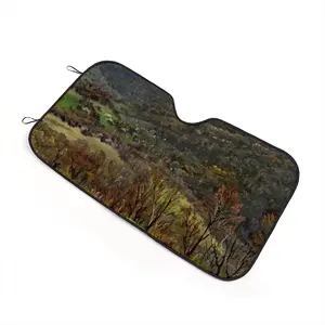 Mountain View Car Windshield Sunshade