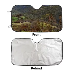 Mountain View Car Windshield Sunshade