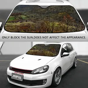 Mountain View Car Windshield Sunshade